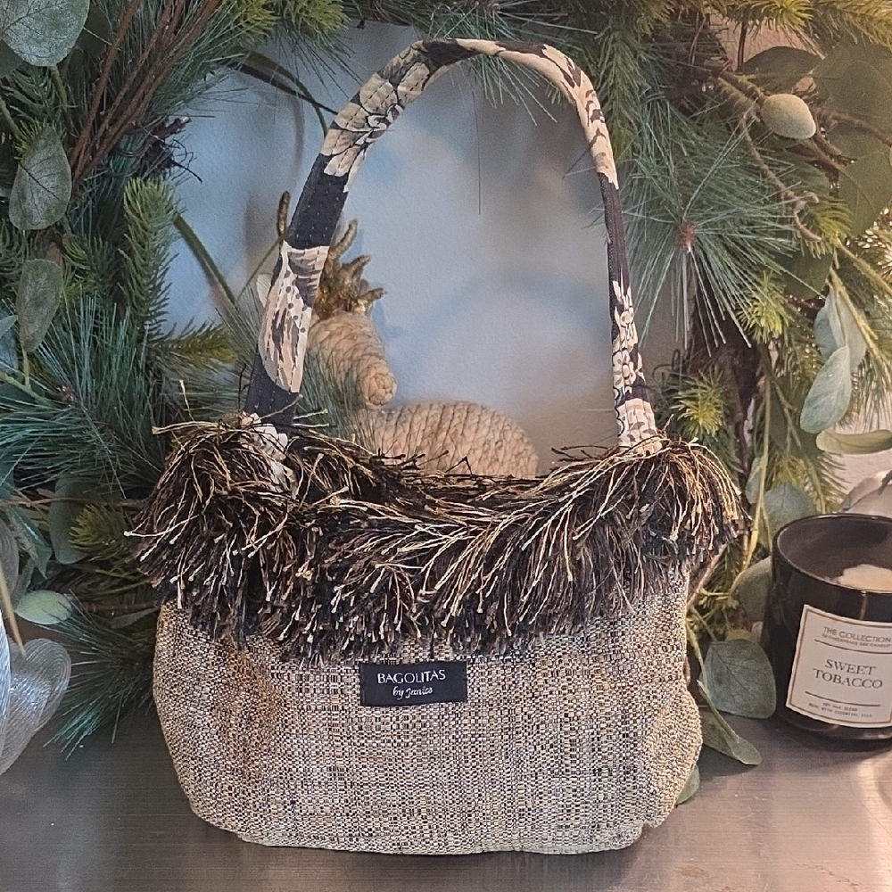 Bagolitas by Janice Black and Tan Mini Bag